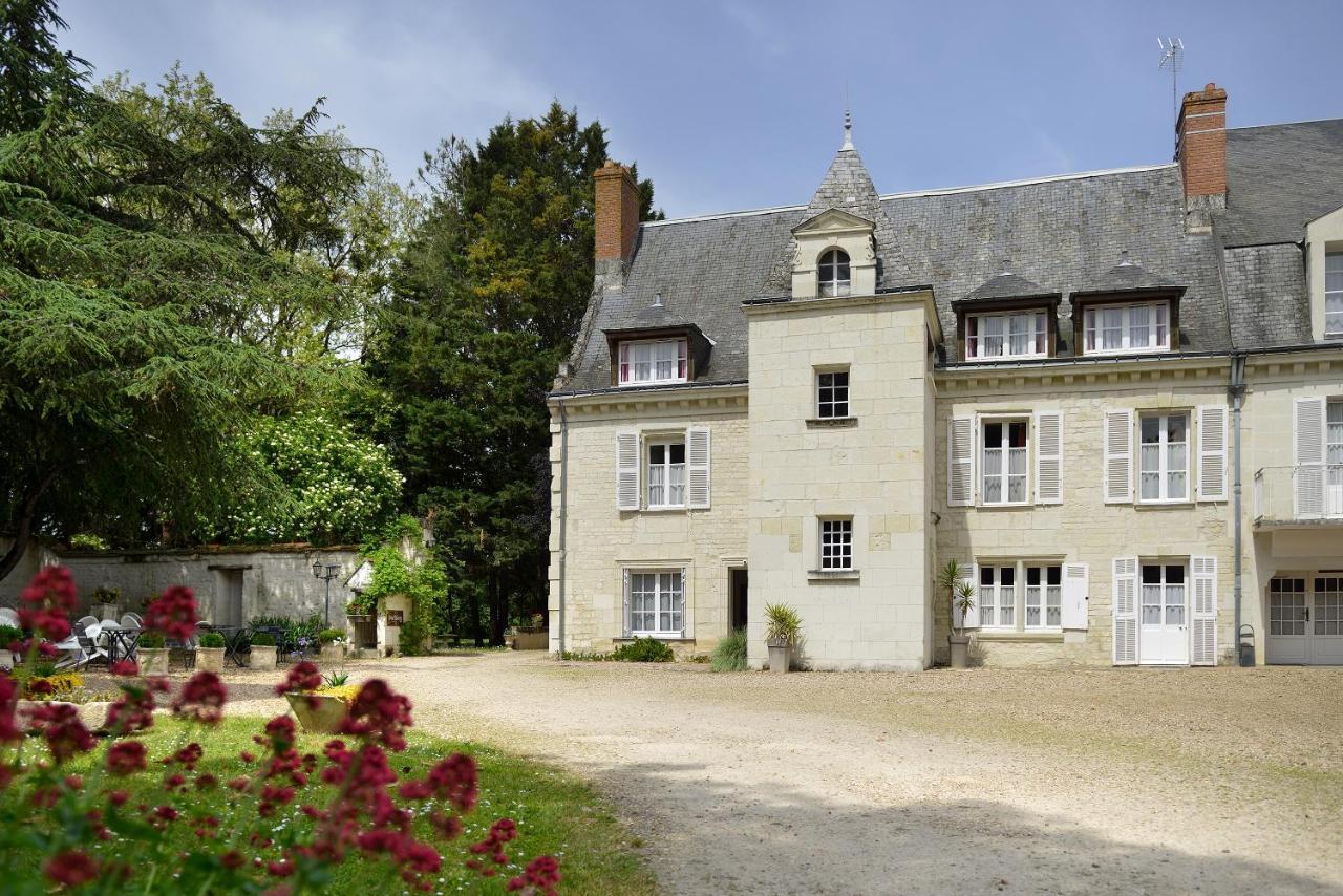 Logis Manoir De La Giraudiere Beaumont-en-Véron Exterior photo